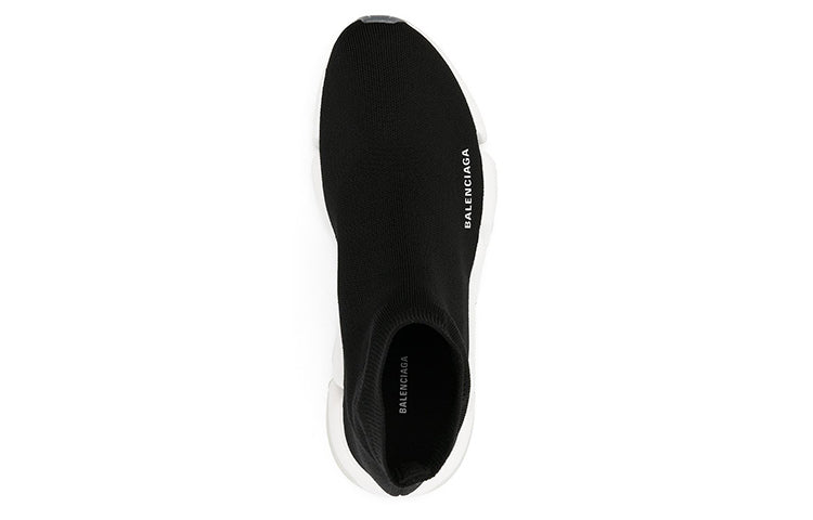 Balenciaga Speed 2.0 Trainers 'Rib-Knit Black' 654020W2DI21091