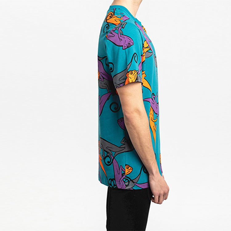 adidas originals Full Print Multicolor Dragon Printing Short Sleeve FM3686