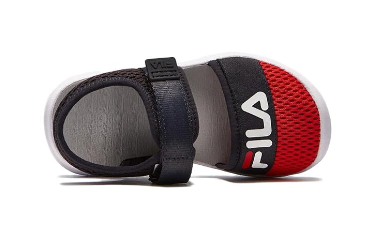 (PS) FILA HERO Heritage Sandals 'Black Red White' K14B022807PRN
