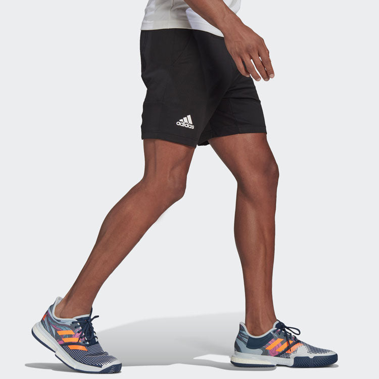 adidas HRDY Short Tennis Sports Shorts Black GH7646