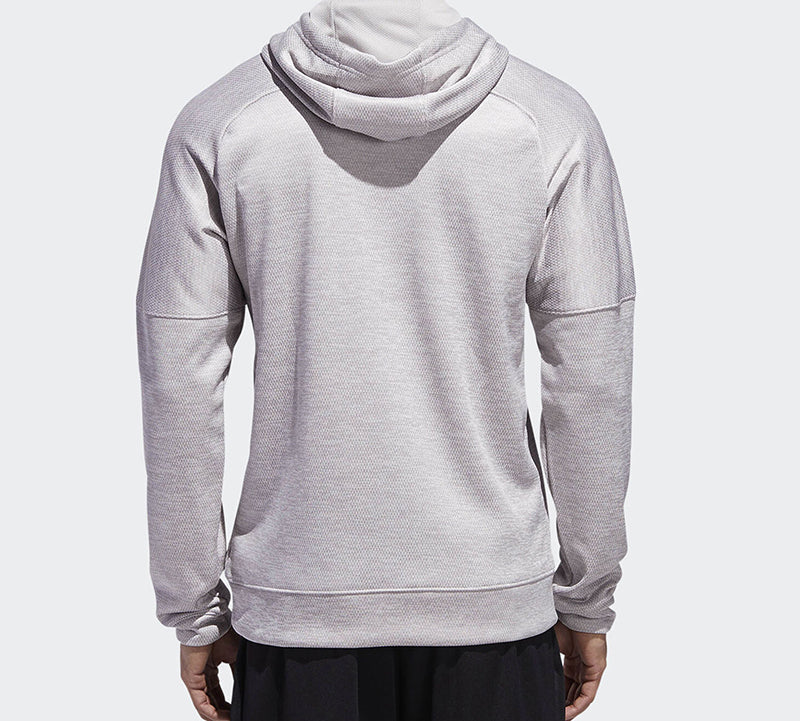 adidas Large logo Printing Pattern Pullover Gray DH9017