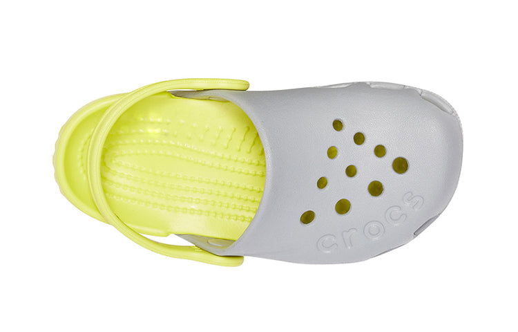 Kids Crocs Classic clog Sports sandals 'Grey Green' 10400-06T