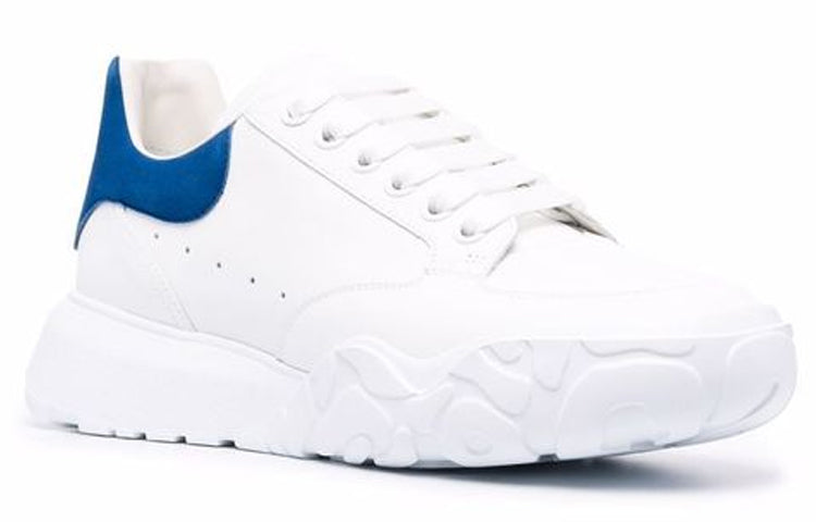 Alexander McQueen Oversized Court Trainer 'White Blue' 634619WIA9A9086