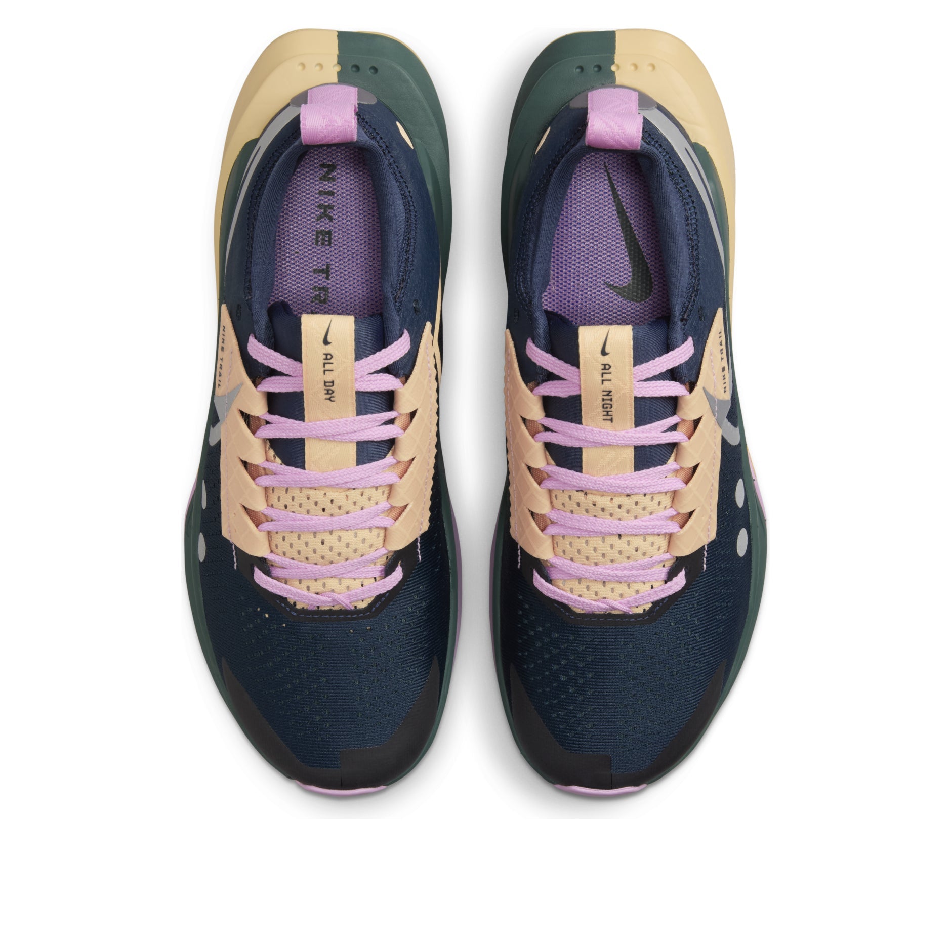 (WMNS) Nike ZoomX Zegama 2 'Navy Celestial Gold Vintage Green' FD5191-401
