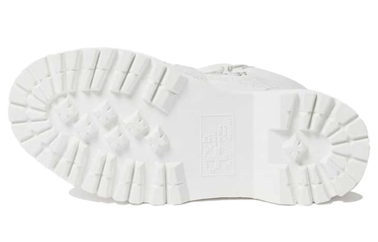 (WMNS) Dr. Martens Zuma II Leather Strap Boots White 25717113