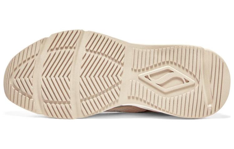 (WMNS) Skechers Tres Air Terti Airy 'White Beige Orange' 177426-NTOR