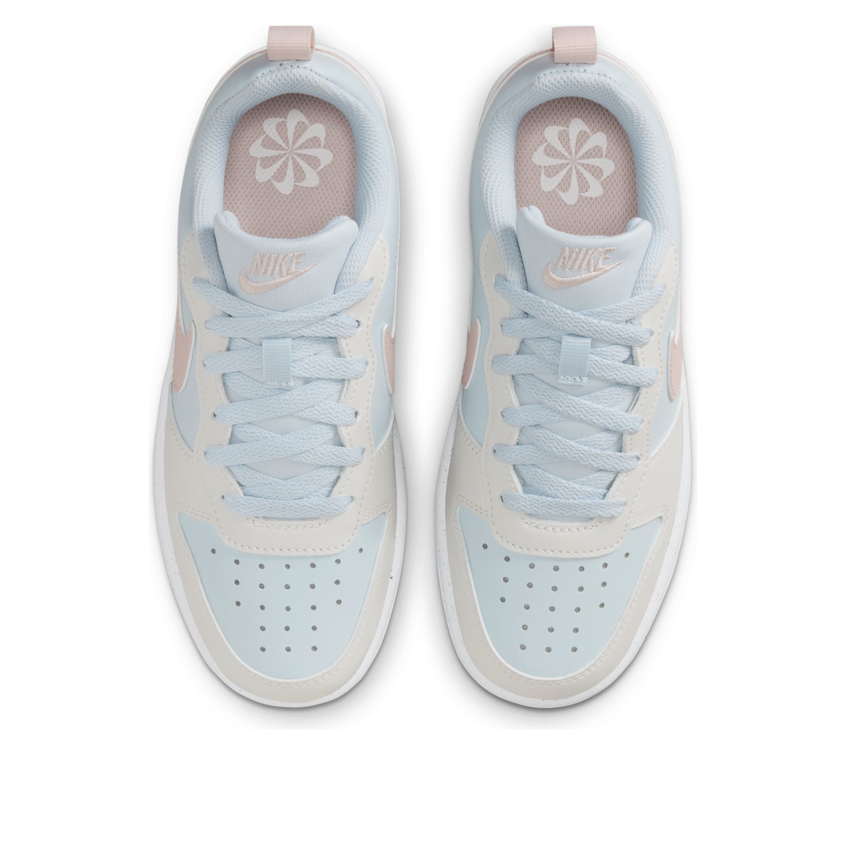 (GS) Nike Court Borough Low Recraft 'Light Blue Gray' DV5456-404
