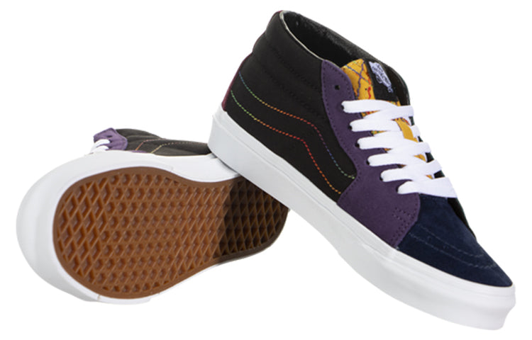 Vans Sk8-Mid 'Frenzy - Dark Rainbow' VN0A3WM324P