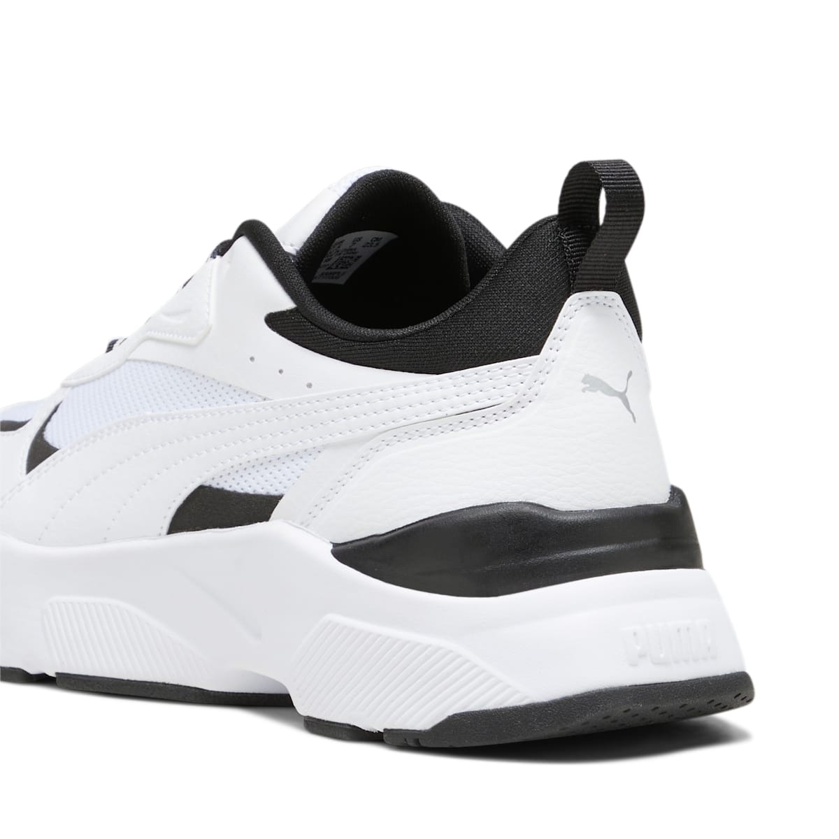 (WMNS) PUMA Cassia Sneakers 'White Black' 384647-18