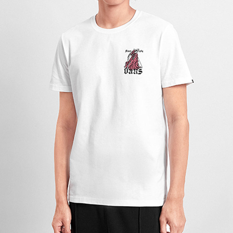 Men's Vans Anime Printing Short Sleeve White VN0A4MM2WHT