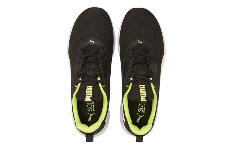 PUMA Resolve Low Top White/Black/Green 194739-05