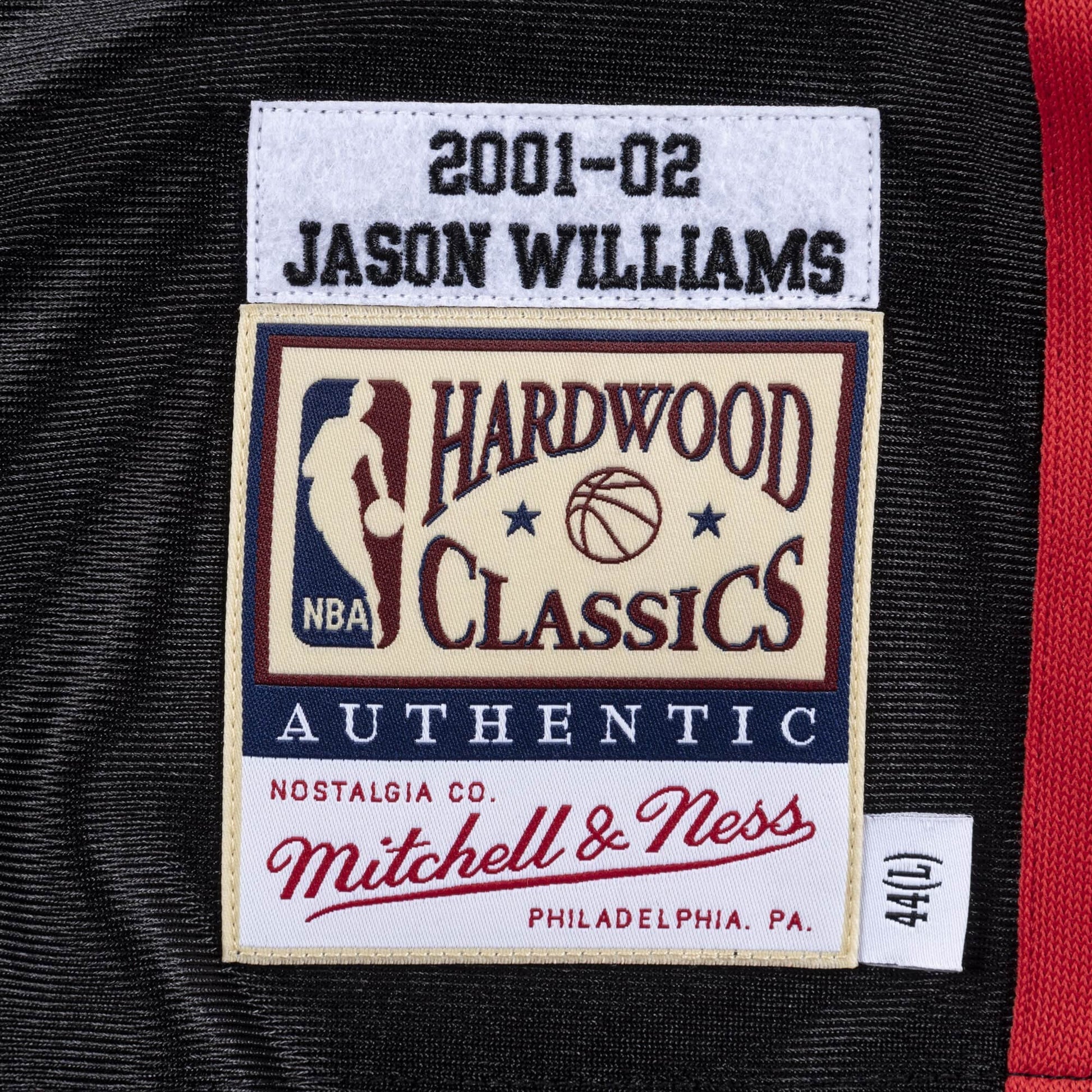 Mitchell & Ness x NBA Memphis Grizzlies 2001-02 Jersey 'Jason Williams 2' AJY4GS18460-MGRBLCK01JWI