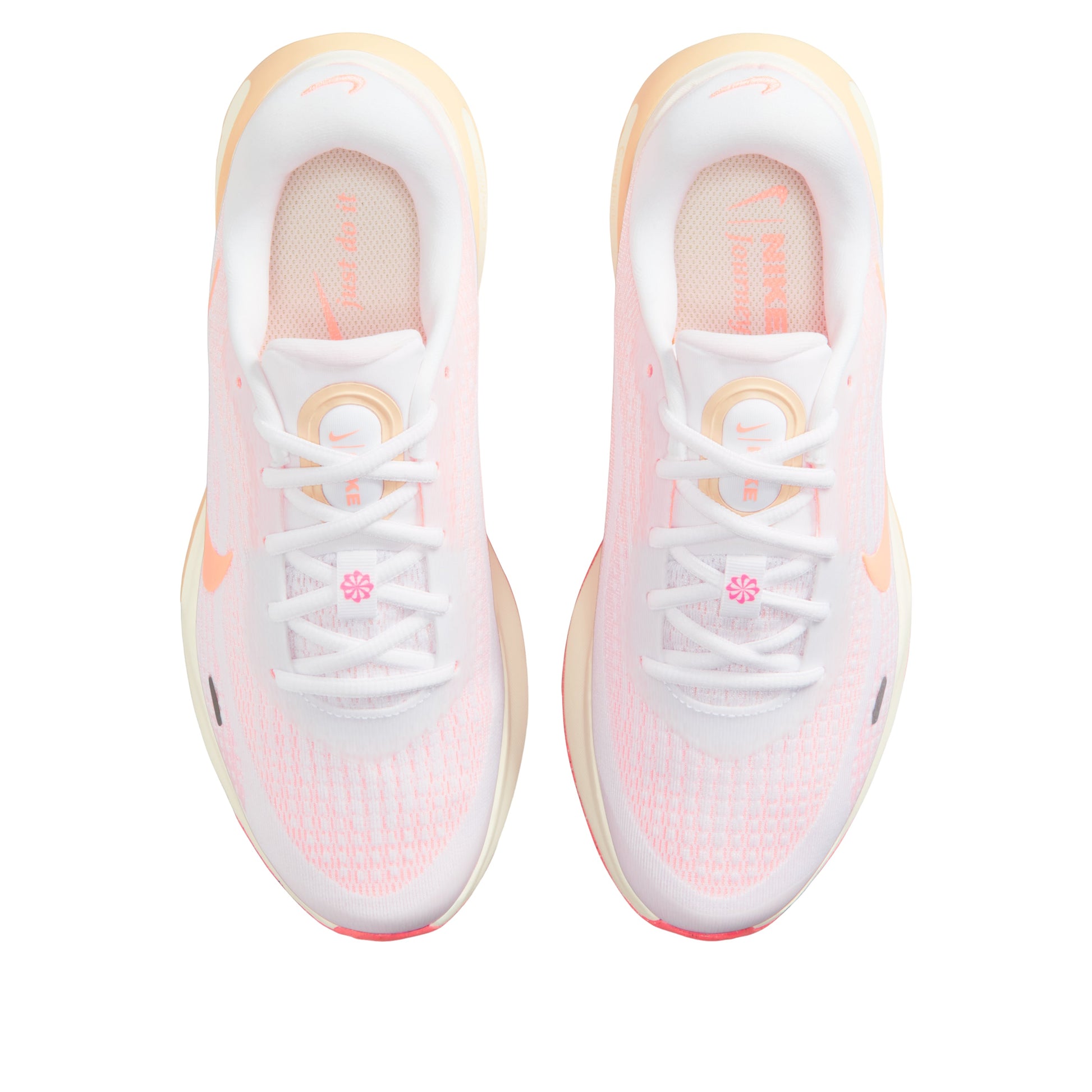 (WMNS) Nike Journey Run 'White Ice Peach Orange Pulse' FJ7765-118