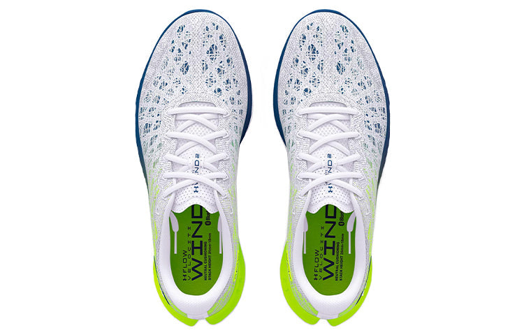 Under Armour Flow Velociti Wind 2 'White High Vis Yellow' 3024903-101