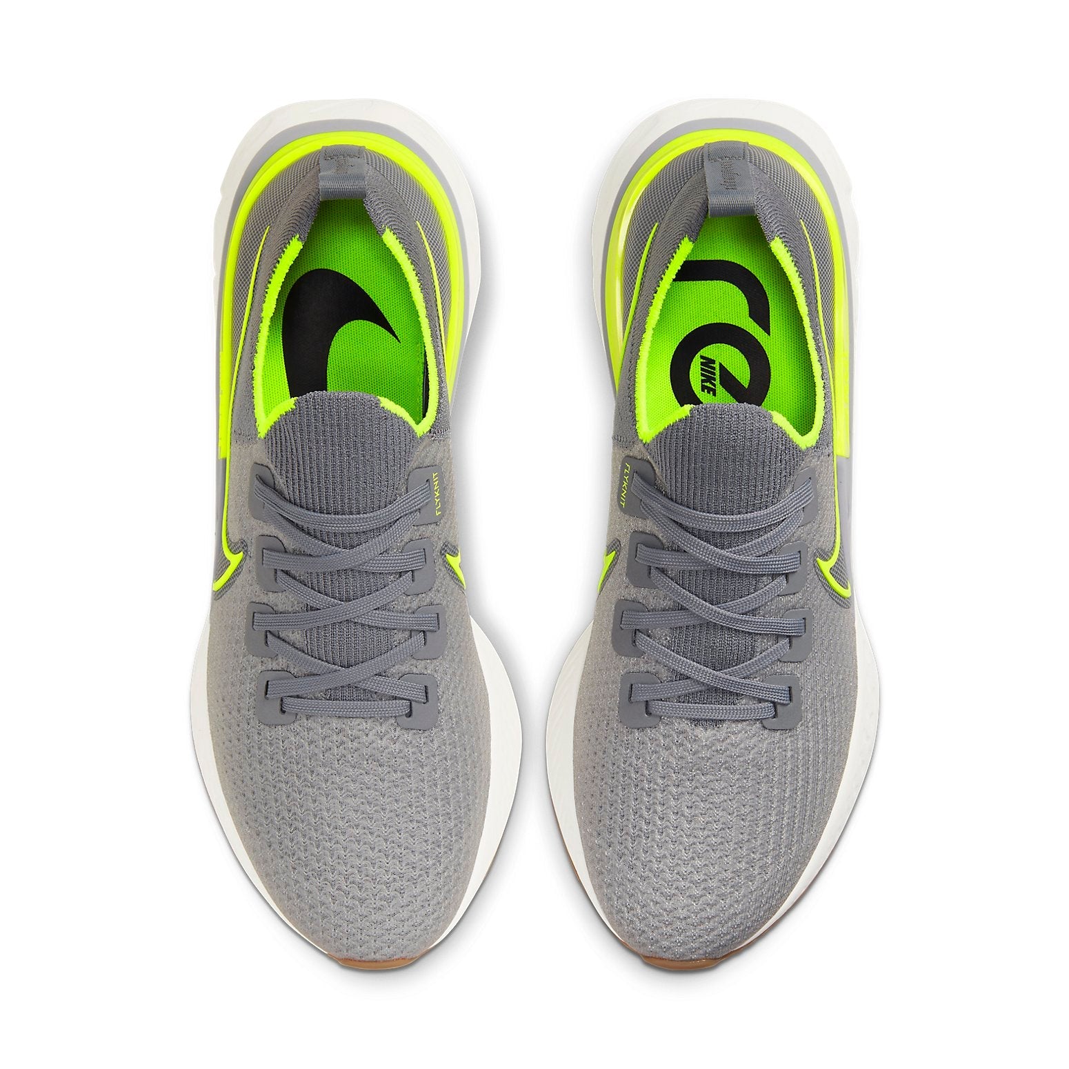 Nike React Infinity Run Flyknit 'Particle Grey Volt' CD4371-008