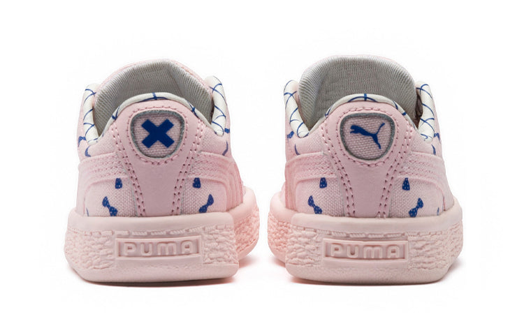(PS) Tinny Cottons x PUMA Basket Cvs Ps Sneakers Pink 364559-03