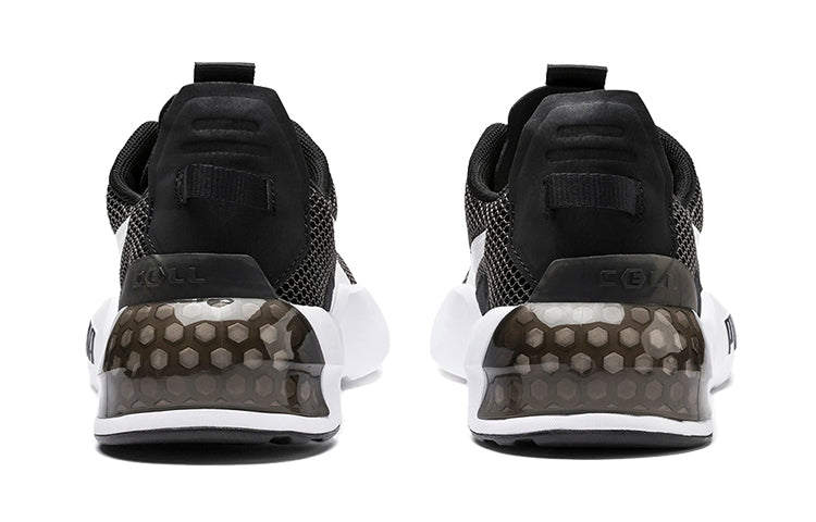 (GS) PUMA Cell Phase Low Top Running Shoes Black/White/Brown 192830-02