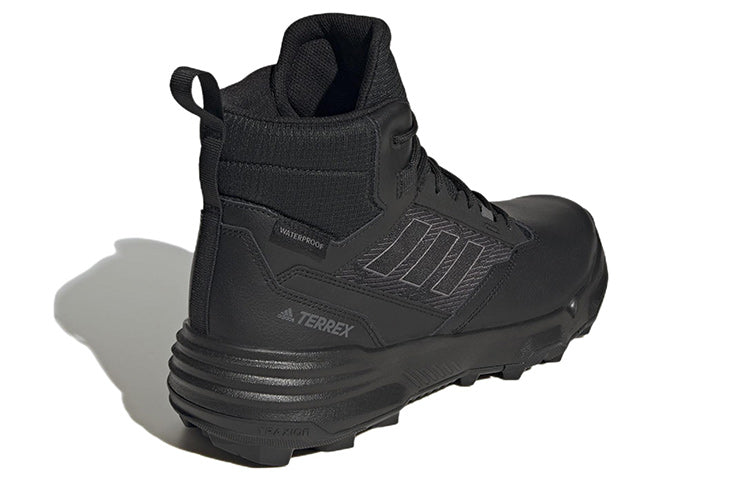 adidas Terrex Unity Leather Mid Rain.RDY 'Black Grey' GZ3325