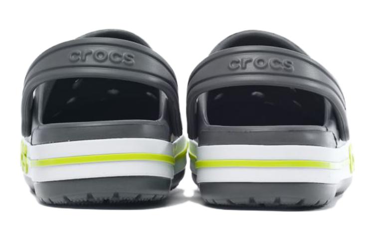 (GS) Crocs Bayaband Clog 'Grey Lime Punch' 207019-0GX