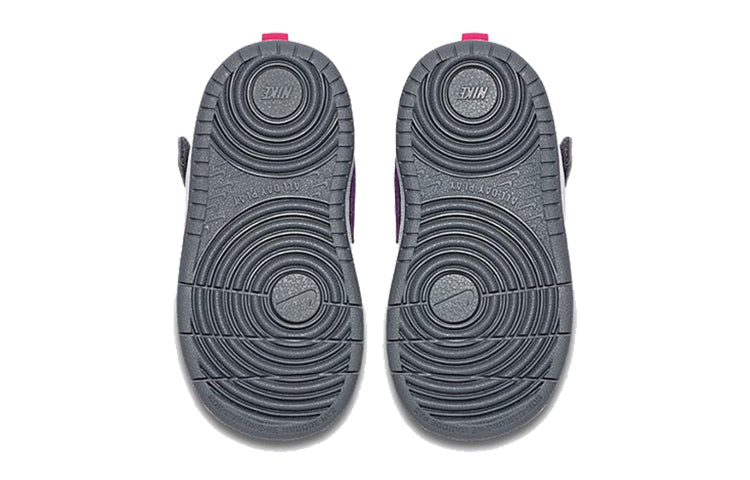 (TD) Nike Court Borough Low 2 Grey/Purple BQ5453-006