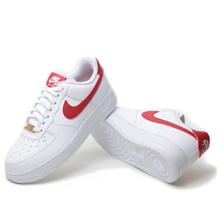 (WMNS) Nike Air Force 1 '07 'White Gym Red' AH0287-110