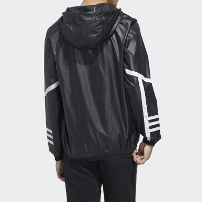 adidas neo M Cs 3s Wb Sports hooded Jacket Black GK5881