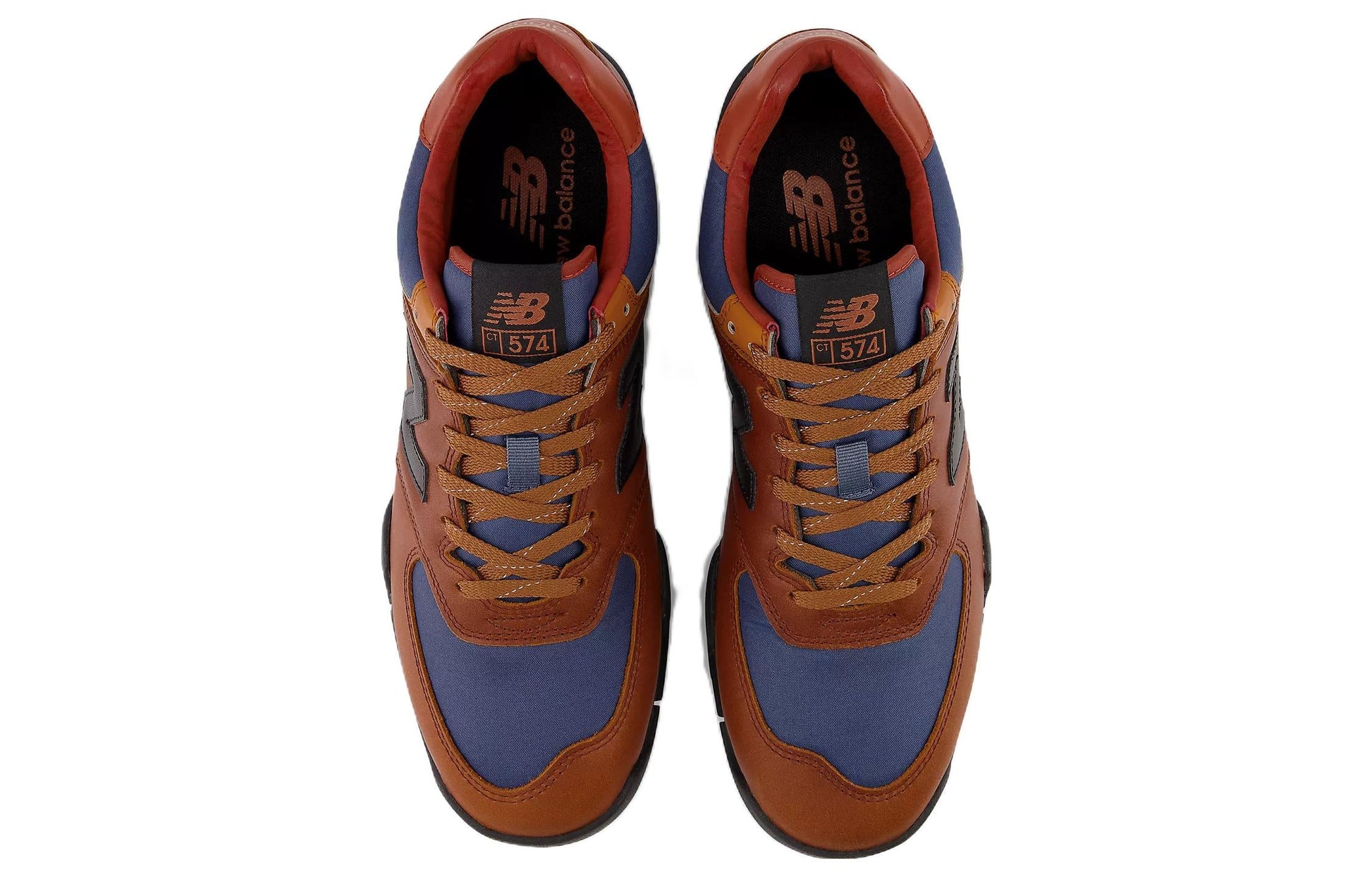 New Balance All Coasts Court 574 Shoes 'Brown Navy' CT574TRA
