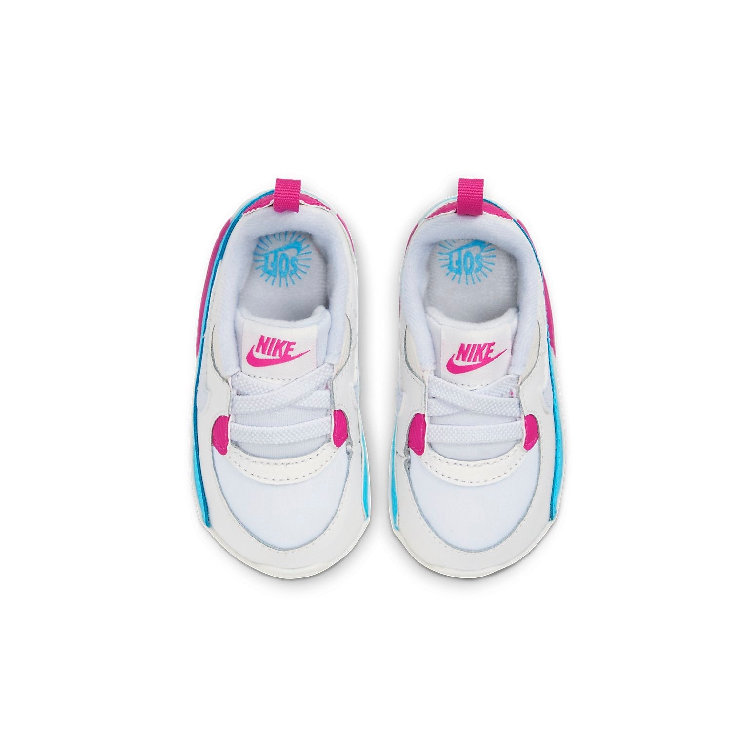(TD) Nike Max 90 Crib White/Blue CI0424-001