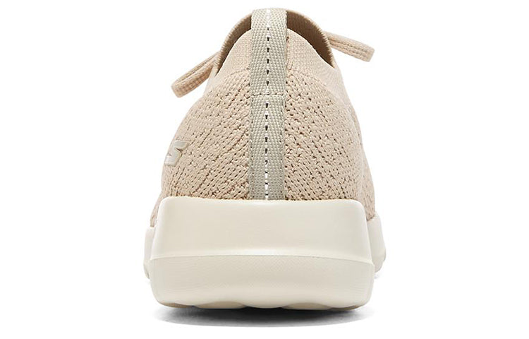 (WMNS) Skechers Go Walk Joy 'Beige White' 124700-TPE