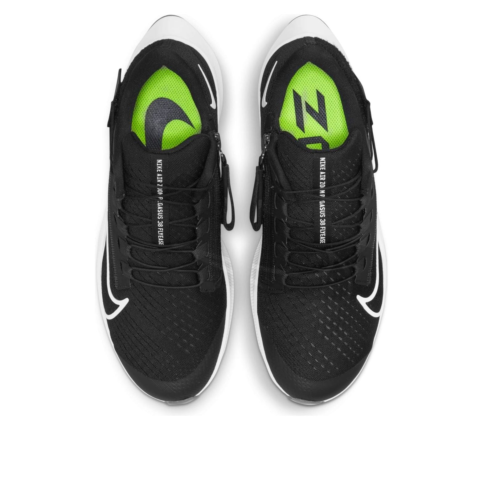 (WMNS) Nike Air Zoom Pegasus 38 FlyEase 'Black White' DA6698-001