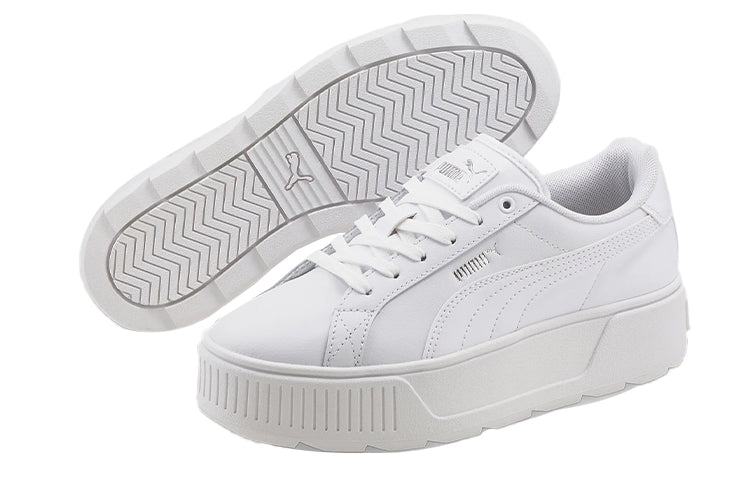 (WMNS) PUMA Karmen Leather 'White' 384615-01