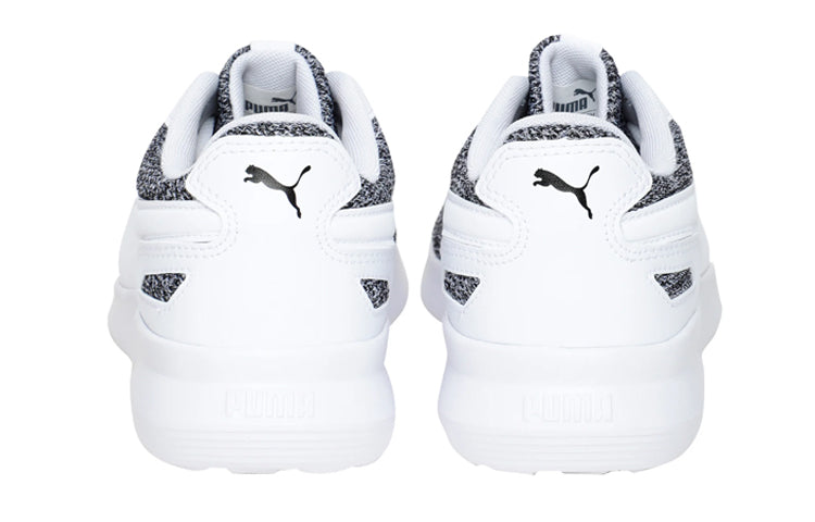 PUMA St Activate Heather Low Top Running Shoes Black/White 369379-02