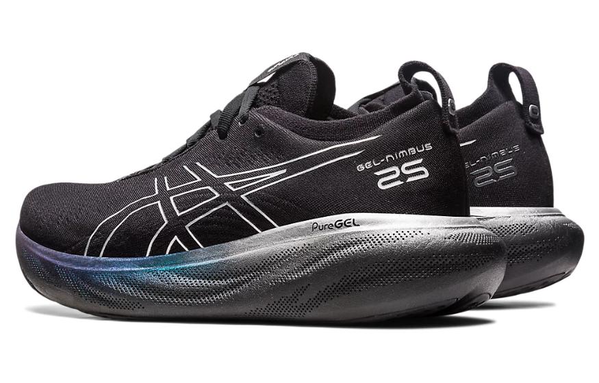 (WMNS)ASICS Gel-Nimbus 25 Platinum 'Black Pure Platinum' 1012B435-001