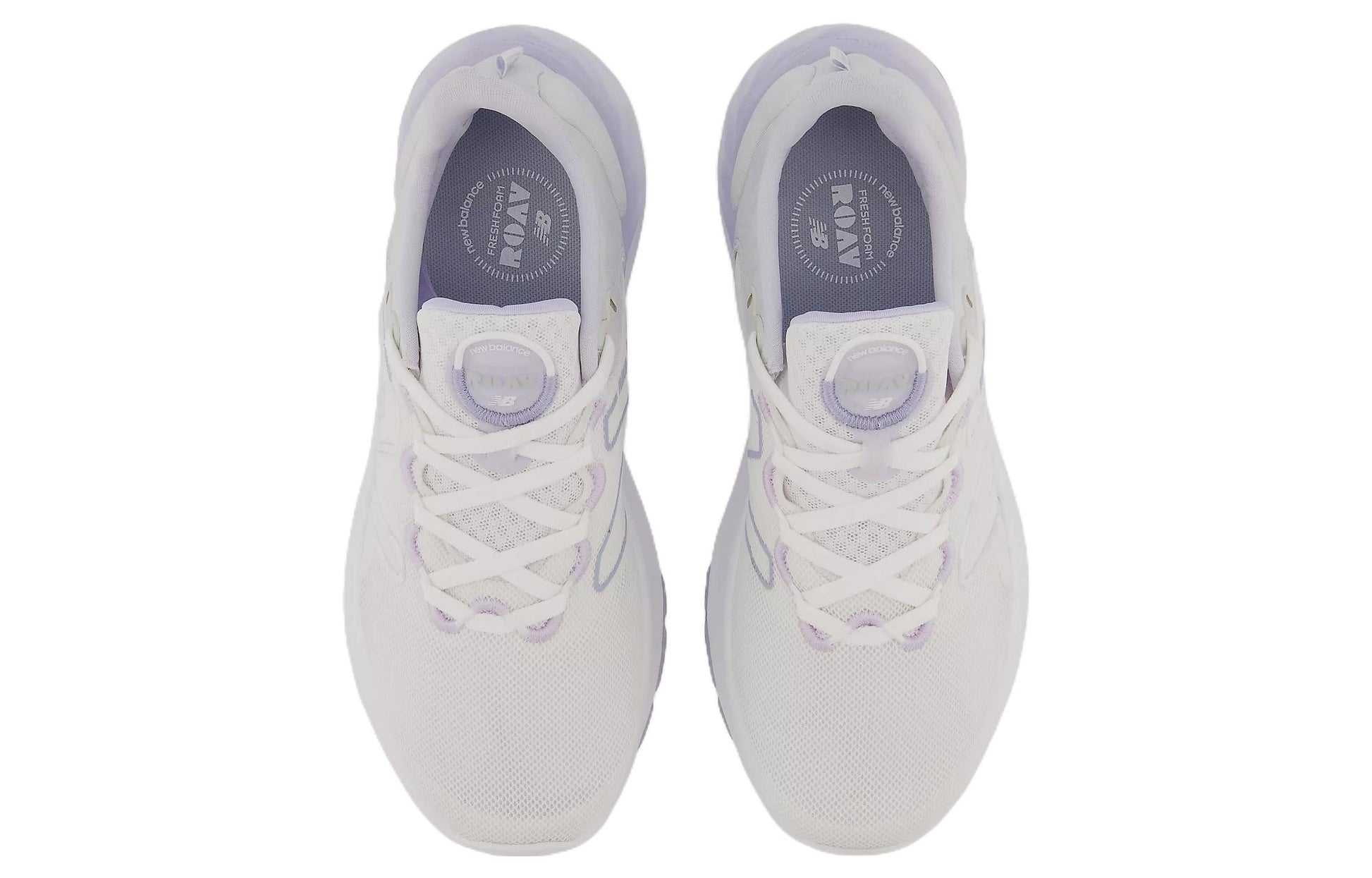 (WMNS) New Balance Fresh Foam Roav v2 'White Purple' WROAVCG2