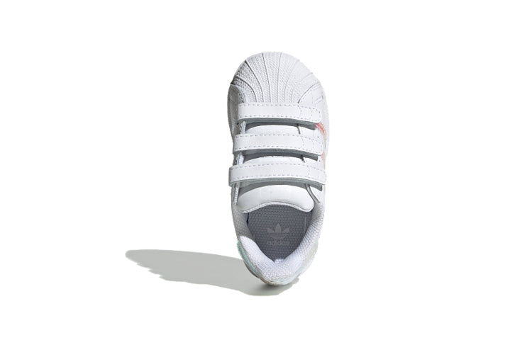 (TD) adidas Superstar Shoes 'Cloud White Metallic Silver' FV3657