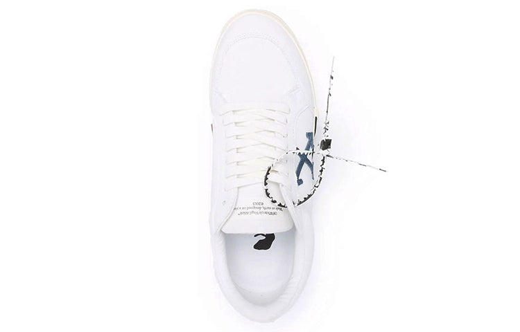 Off-White Low Vulcanised Sneakers White OMIA085F21FAB0010146