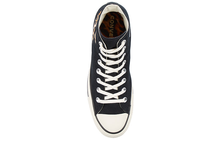 Converse Chuck Taylor All Star 70s Wild Logo High Top C-Leopard 'Black White' 164673C