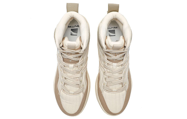 ANTA Life Series High-Top 'Trendy Versatile White Yellow' 112248088-3