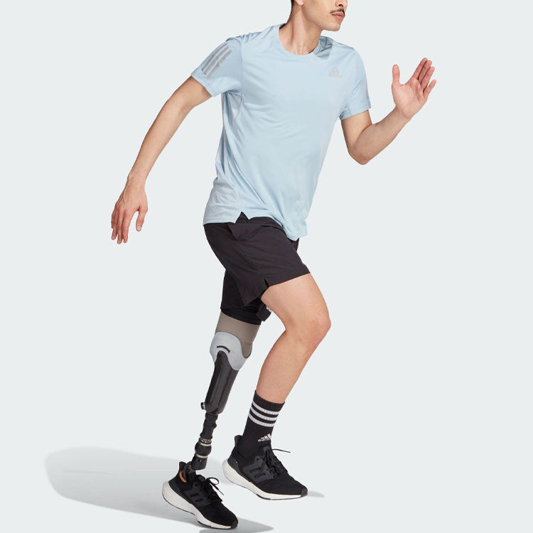 adidas Own the Run T-Shirt 'Wonder Blue' IM2531