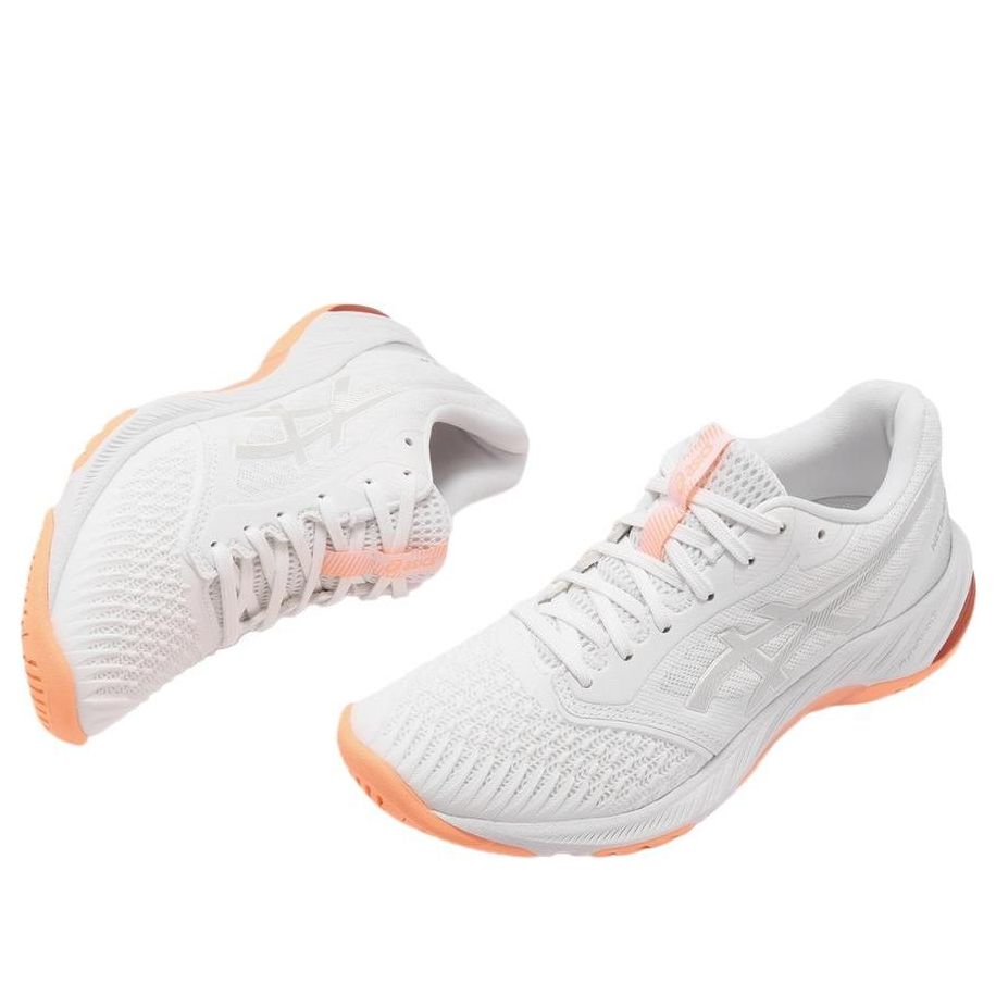 (WMNS) ASICS Netburner Ballistic FF 3 'White Glacier Grey' 1052A069-107