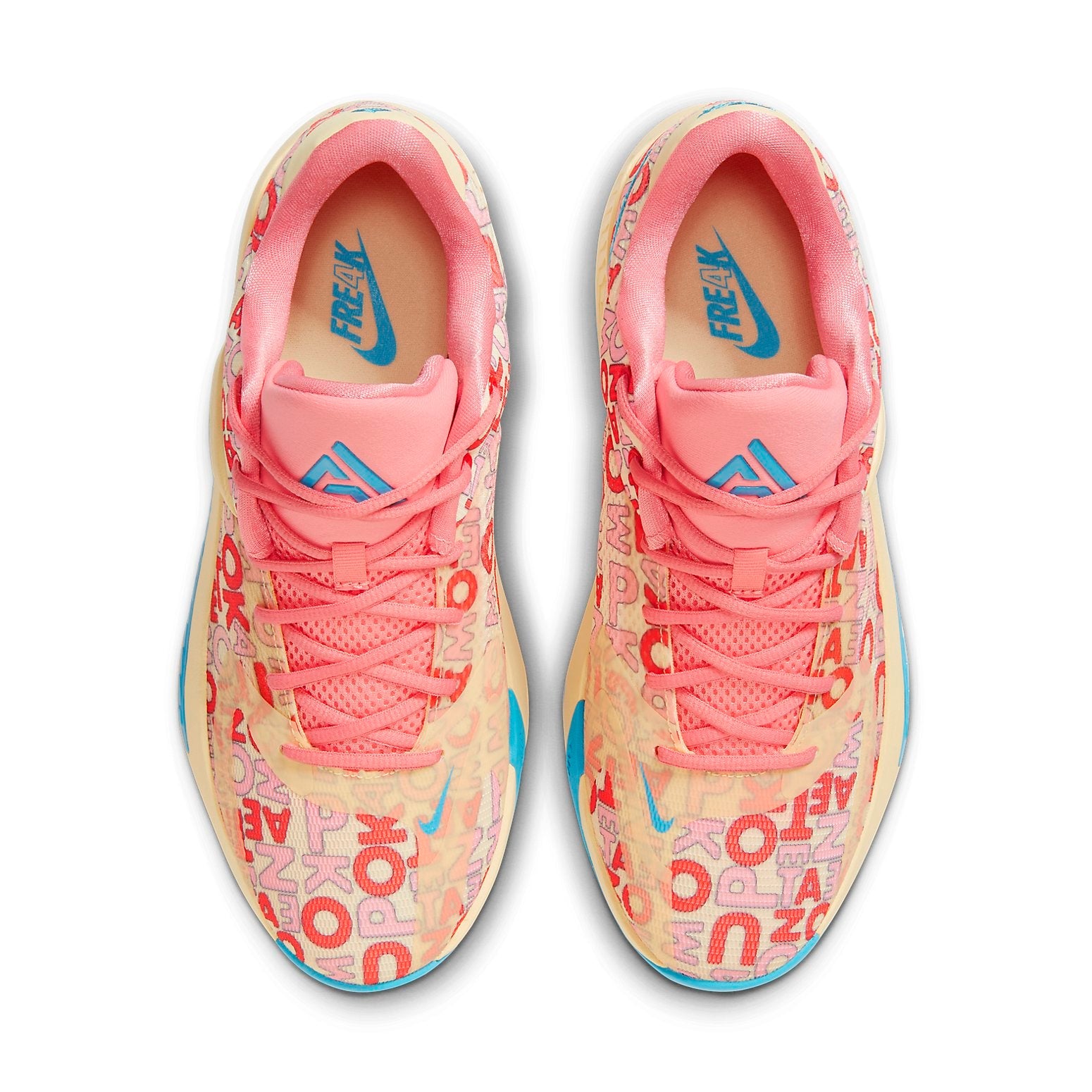 Nike Zoom Freak 4 EP 'Letter Bro Coral' FB9504-200