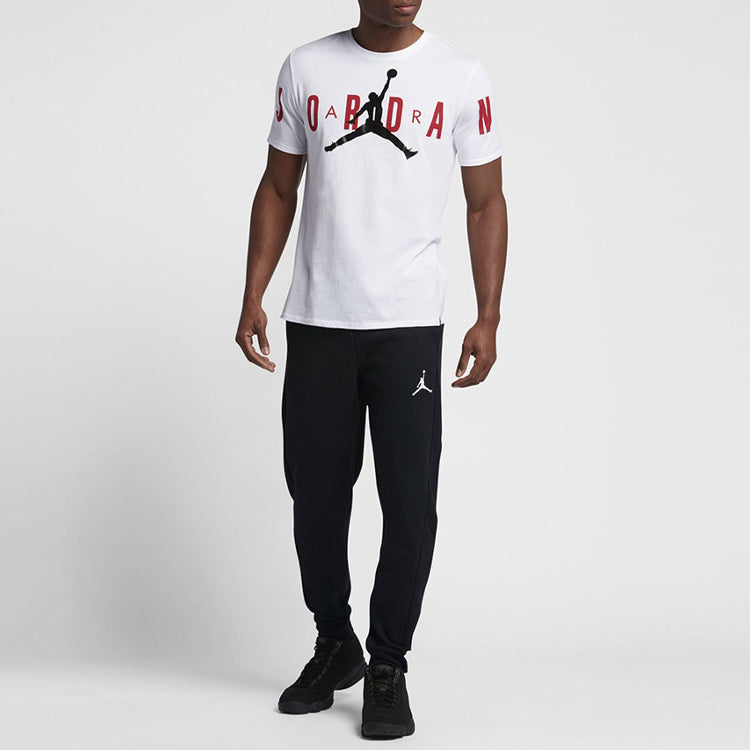 Air Jordan Flight Lite Cuffed Bundle Feet Sports Pants Black 822661-010