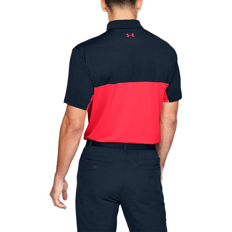 Under Armour Performance 2.0 Polo Shirt 'Navy Red' 1355485-409
