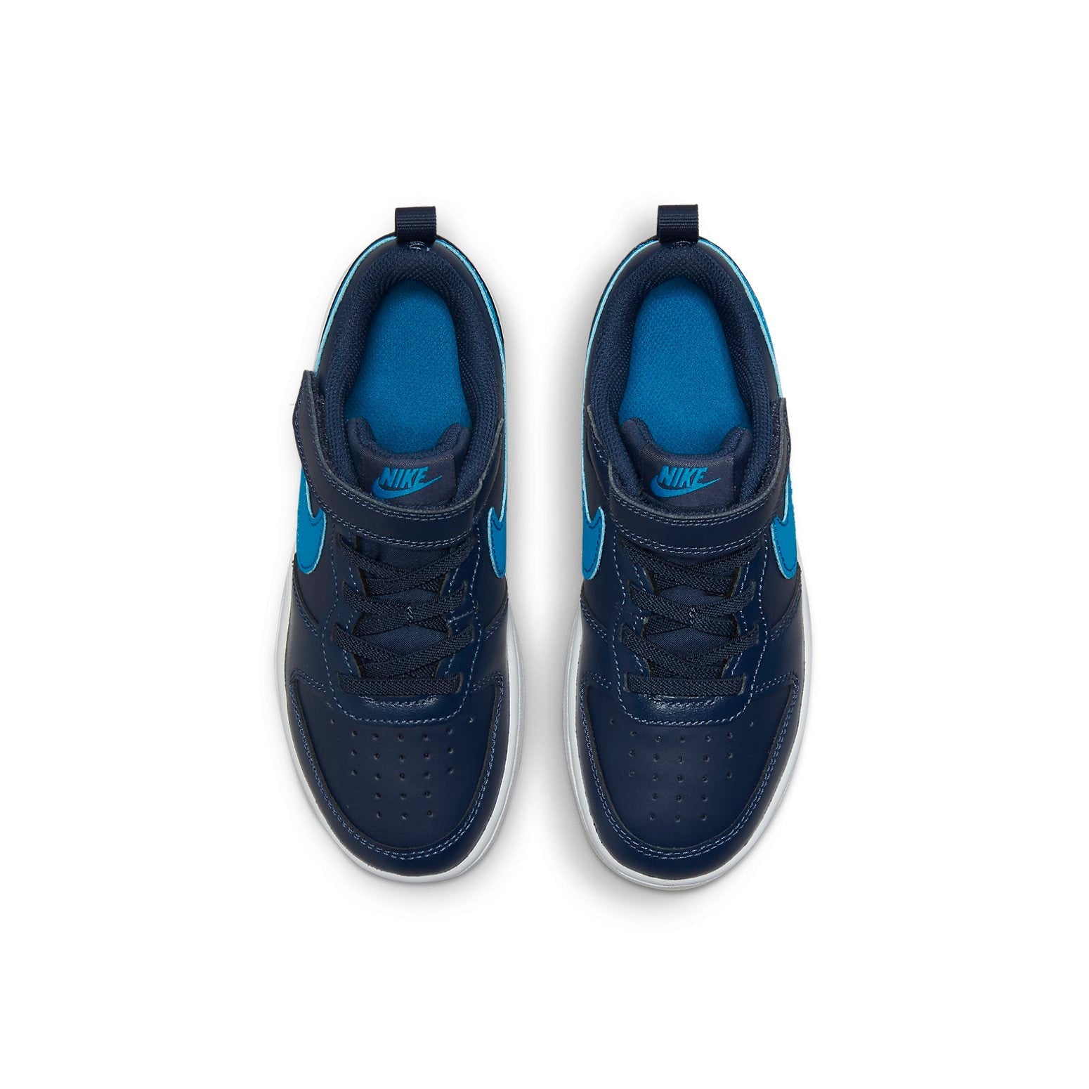 (PS) Nike Court Borough Low 2 'Midnight Navy Imperial Blue' BQ5451-403