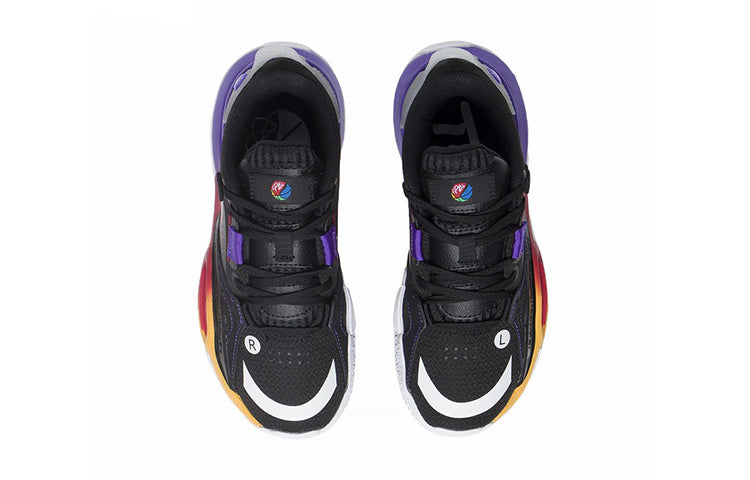 (GS) Li-Ning Wade All City 10 V1 'Black Purple' YKBS060-7