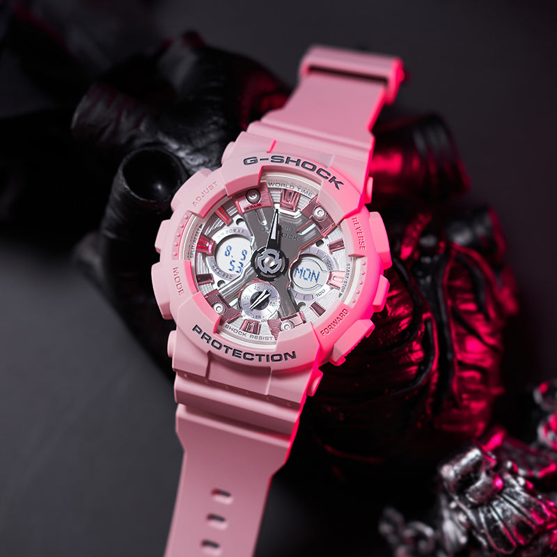 CASIO G-Shock Analog-Digital 'Pink' GMA-S120NP-4APR