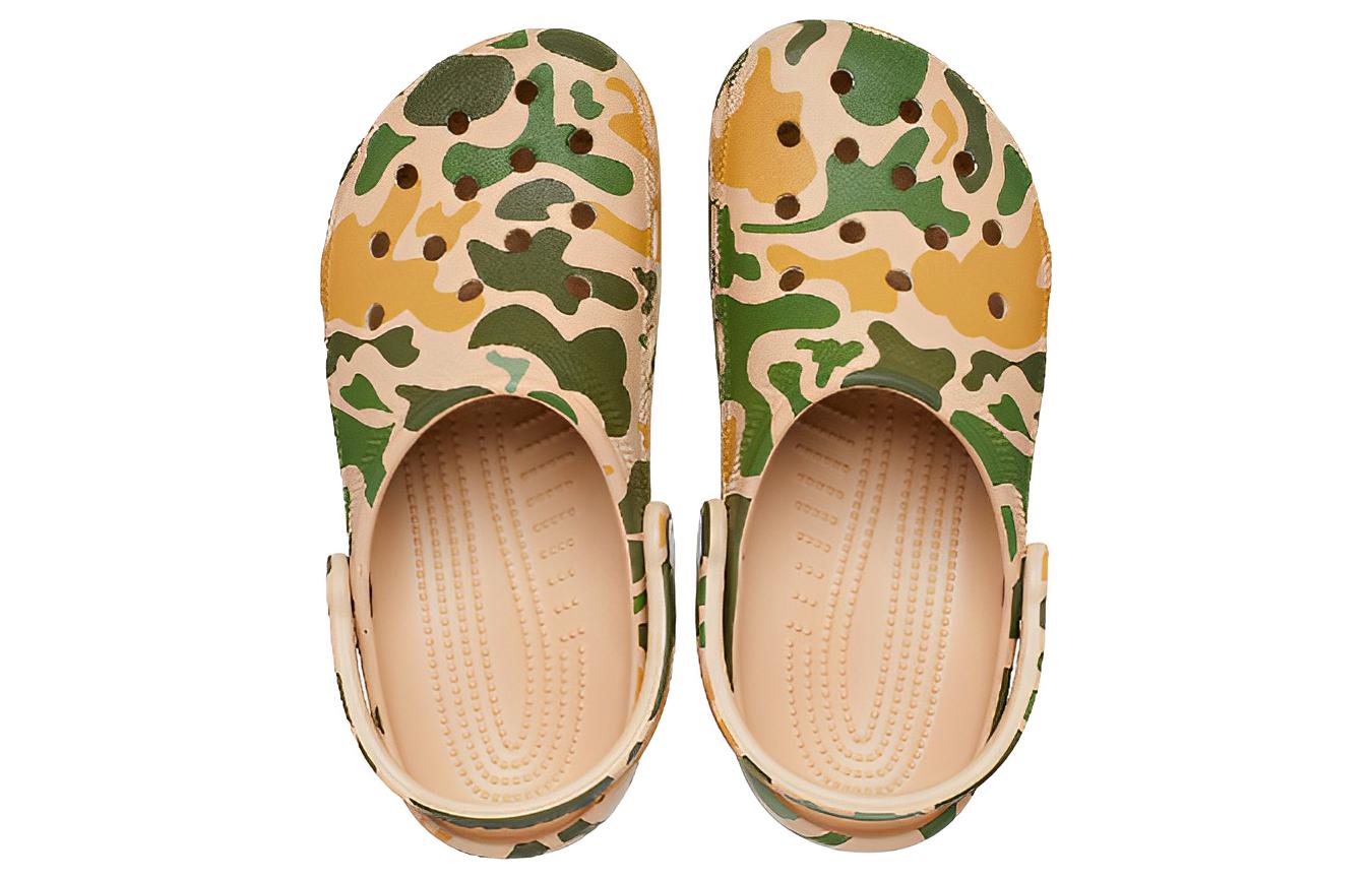 Crocs Classic Printed Camo Clog 'Khaki Green' 206454-2Y6