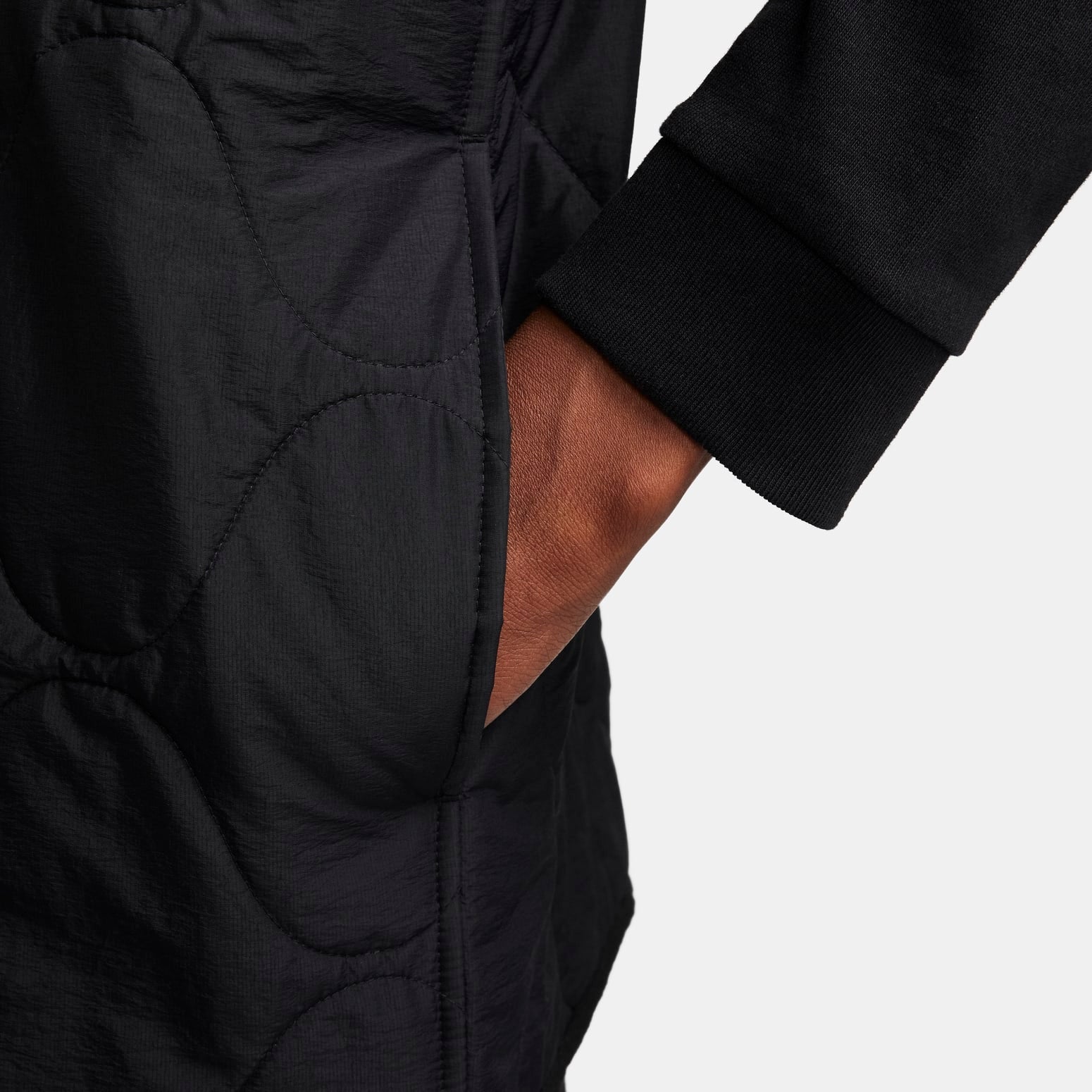 Nike Life Woven Insulated Military Gilet 'Black' DX0890-010