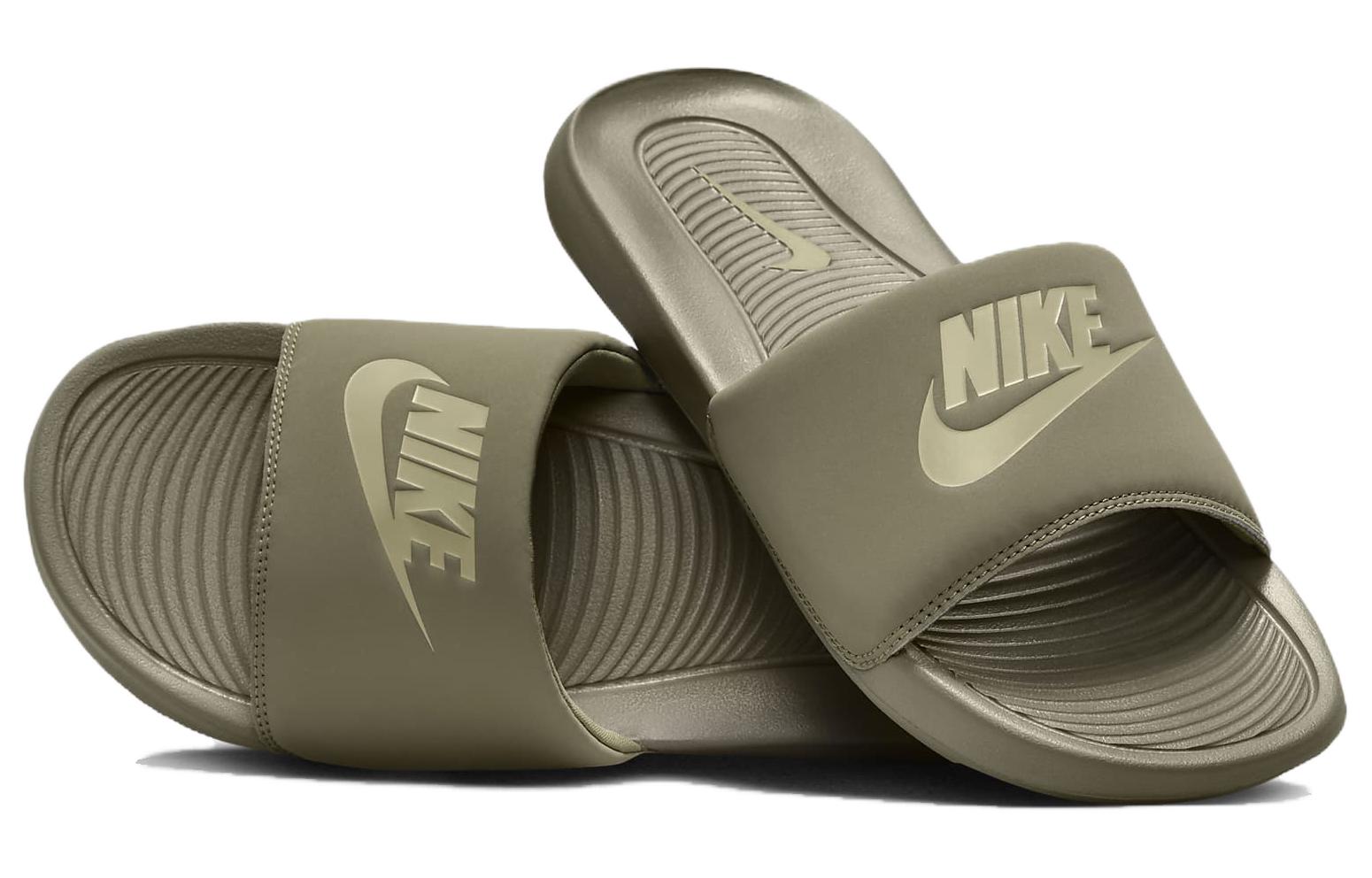 (WMNS) Nike Victori One Slide 'Medium Olive' FQ7416-200