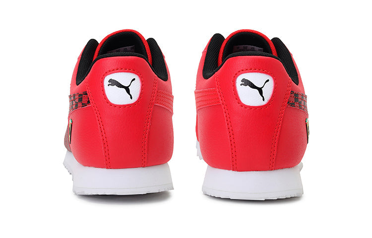 (GS) PUMA Scuderia Ferrari Roma Running Shoes Red/Black/White 339973-05